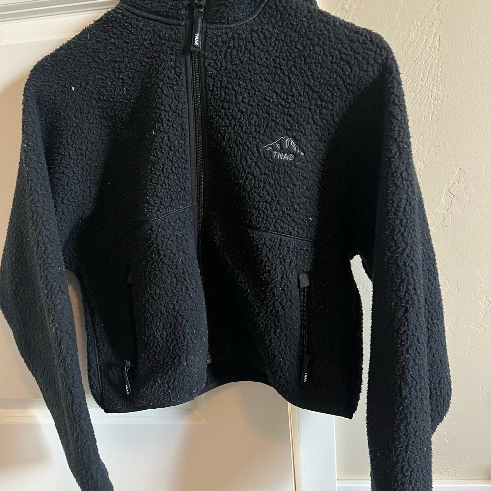 TNA Black Teddy Jacket